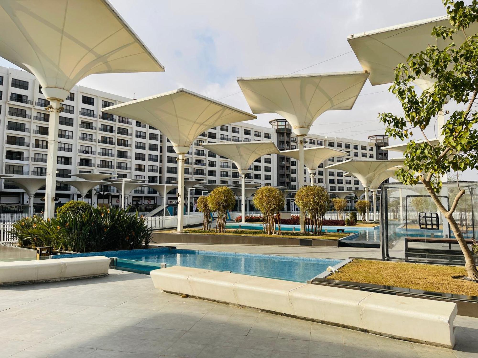 Happy Vacation Duplex, New Cairo Lejlighed Eksteriør billede